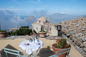 casa cattauro camere vista cielo Erice